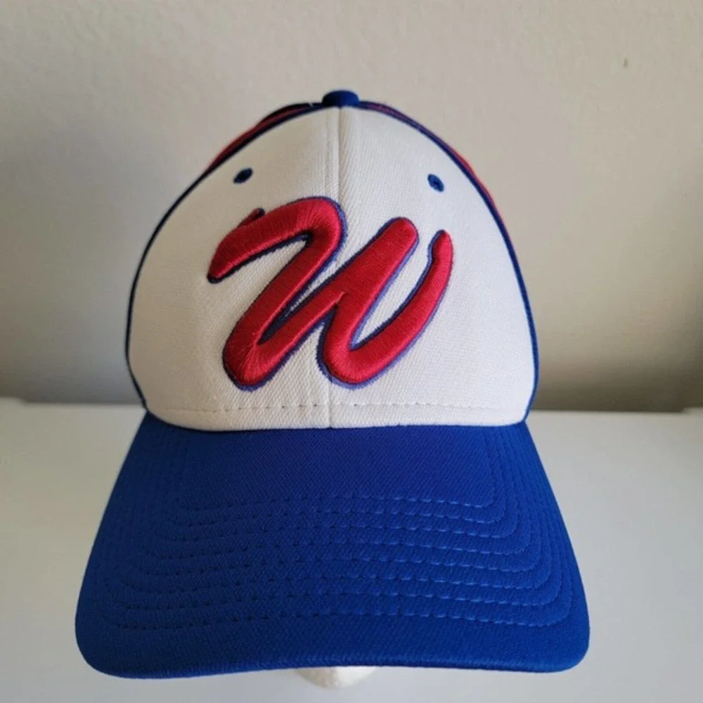 Washington Nationals MLB OC Sports Hat‎ Red Blue Cap Size L/XL Embroidered
